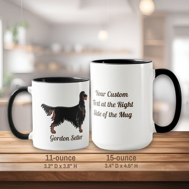 Gordon Setter Icon Mug (Créateur téléchargé)