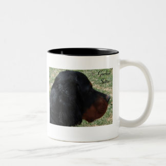 Gordon Setter Mug en céramique bicolore