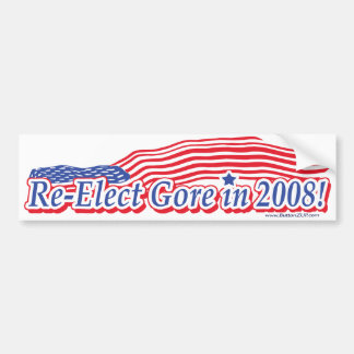 Gore pour le président Bumper Sticker 2008
