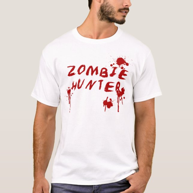 Gorey Zombie Hunter Tshirt - Marcher dans l'horreu (Devant)