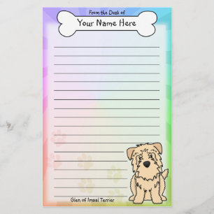 Gorge blonde comme les blés de Kawaii de papeterie