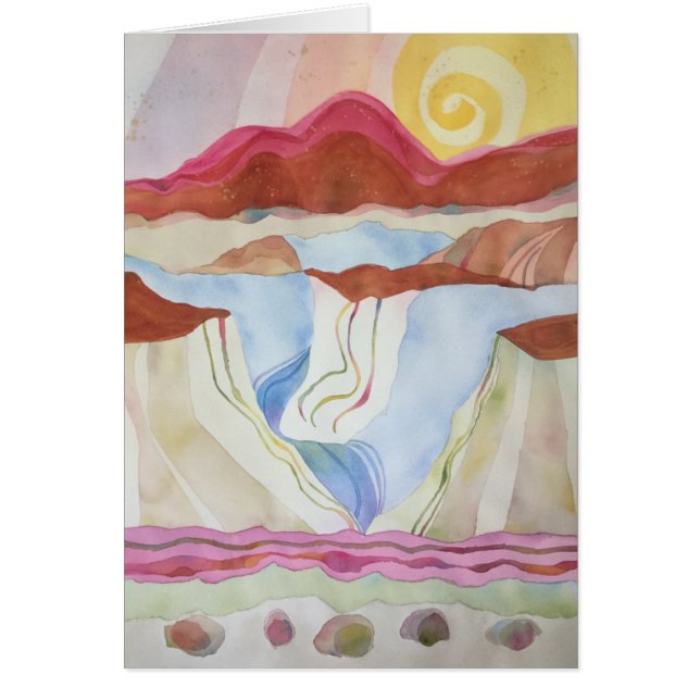 Gorge de Rio Grande, au sud de Taos, nanomètre (Devant)