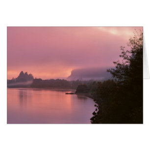 Gorge du fleuve Columbia, Lever de soleil, OR