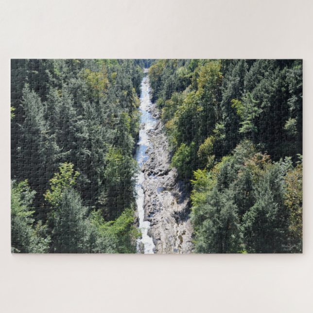 Gorge du Quechee, Vermont - Puzzle (Horizontal)