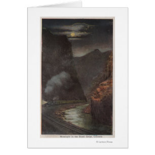 Gorge royale, Co - vue de clair de lune de train