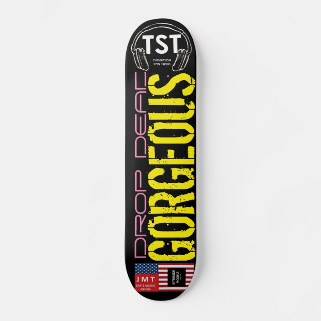 GORGEOUS SKATEBOARD À MORT (Recto)