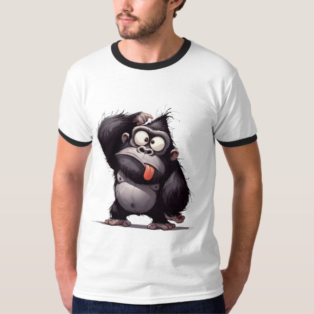 Gorilla Fun Octobre 14 T-shirt (Devant)