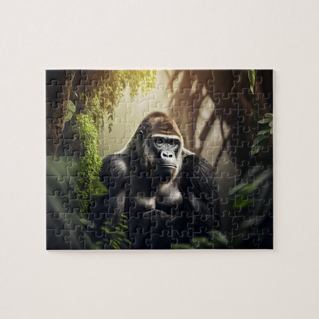 Gorilla Jigsaw Puzzle - Jungle (Horizontal)
