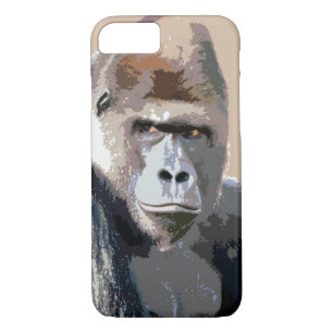 Gorilla Portrait iPhone 7 Coque