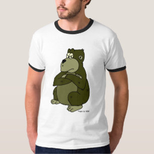 Gorille boudant de T-shirt