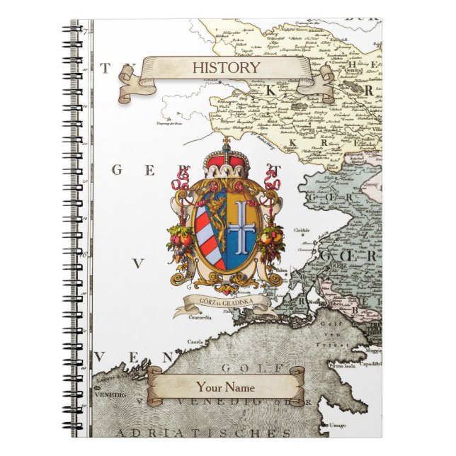 Gorizia et Gradisca dans le Carnet européen des an (Devant)