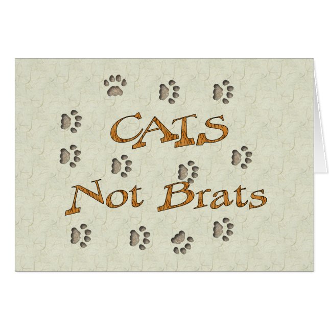 Gosses de chats pas (Devant horizontal)