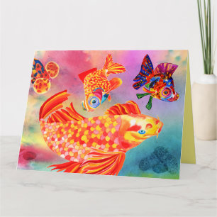 Gossiping poisson toutes les occasions carte de vo