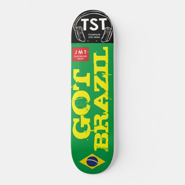 GOT BRAZIL Skateboard (Recto)