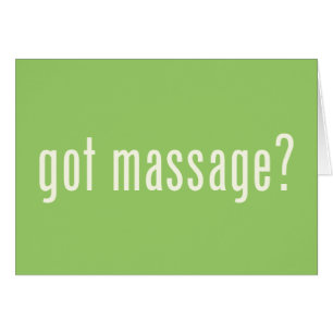 Got Massage?