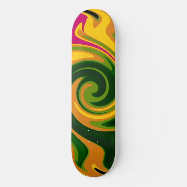 Gotado coloré Skateboard (Recto)