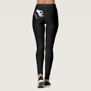 Gotcha Game Black Leggings cachés sous le flash de