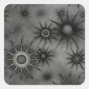 Goth autocollants de flocon de neige