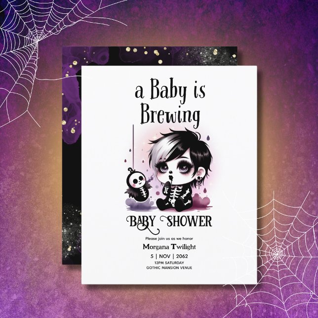 Goth Baby Boy est en train de brasser sorcier Ghos (Créateur téléchargé)