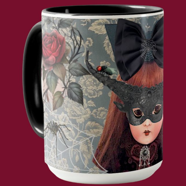 Goth Doll Mug personnalisé (Créateur téléchargé)