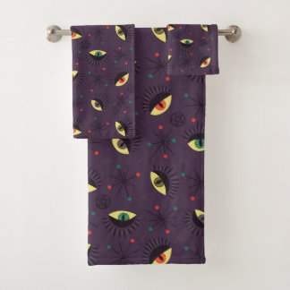 Goth Eyes Witchy Purple Motif occult