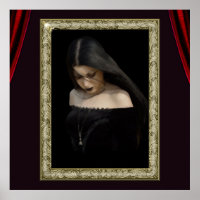 Goth Girl Poster