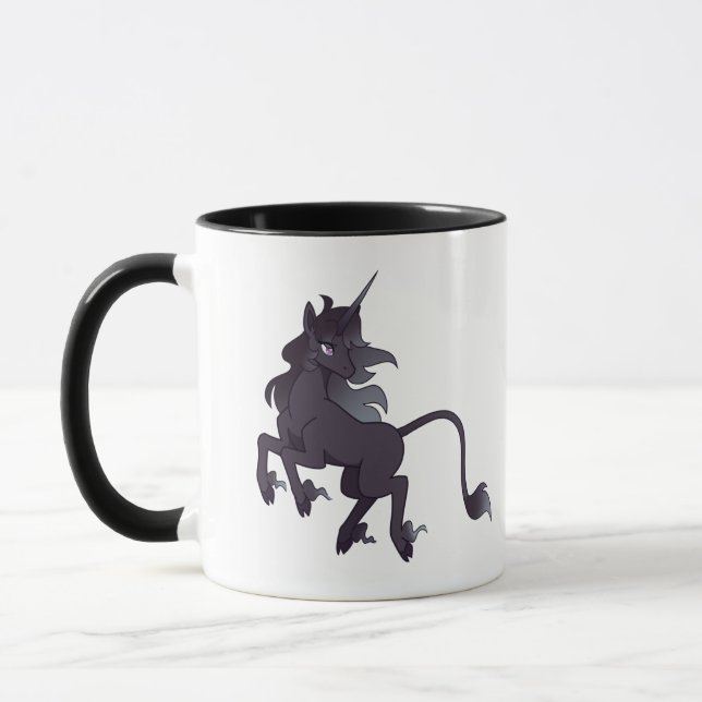 Goth Unicorn Mug (Gauche)