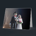 GOTHC SKELETONS MARIAGE FUNNY GROS CARTES DE FÉLIC<br><div class="desc">SKELETON COUPLE CARTES DE MARIAGE. LITS INTÉRIEURS : JUSQU'À CE QUE MORT PARTICIPEZ-VOUS FÉLICITATIONS</div>