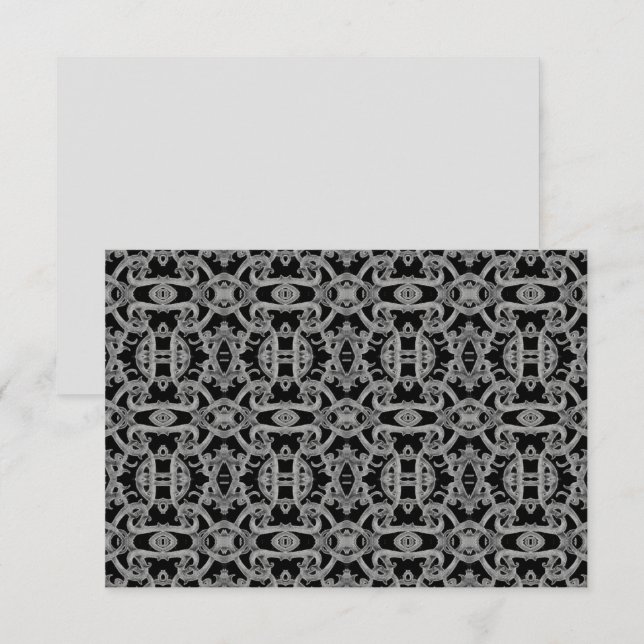 GOTHIC 3.5x5 Carte Plate / Horizontal (Devant / Derrière)