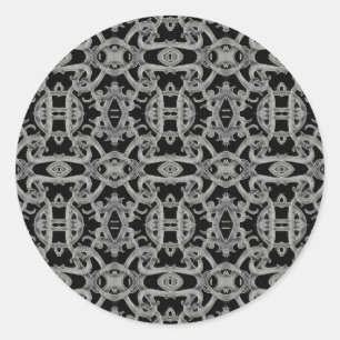 GOTHIC Autocollants Ronds Petits