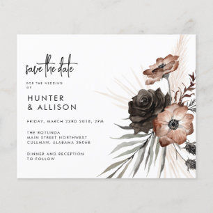 Gothic Boho Enregistrer la date