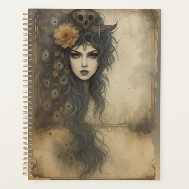 Gothic Enchantress Planner (Devant)