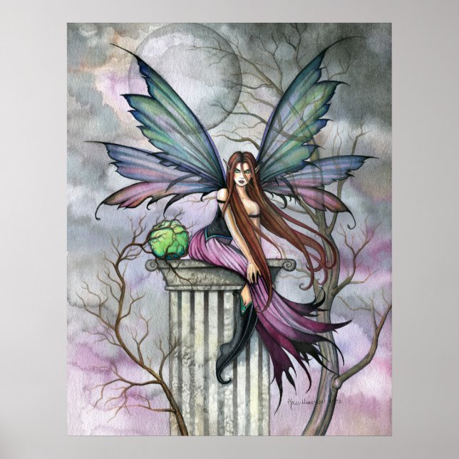 Gothic Fairy Poster Print (Devant)