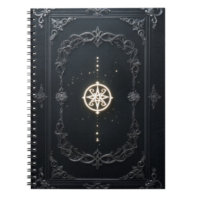 Gothic Magic Notebook, Dark Aesthetic Journal (Devant)