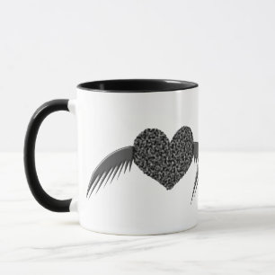 Gothique aimer amour Coeur Mug