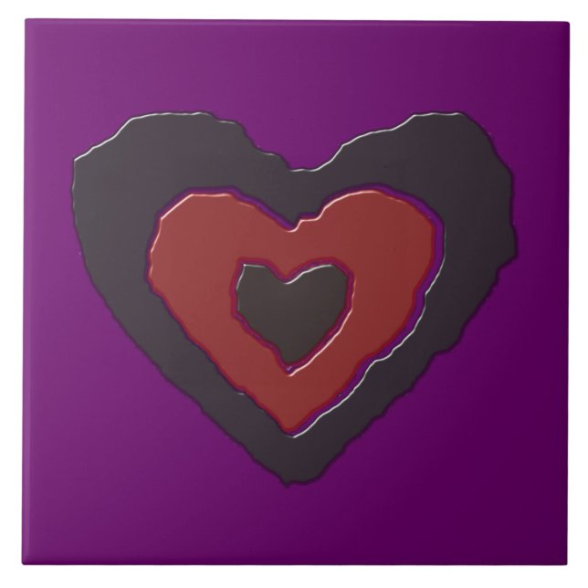 Gothique Fondre Amour Carreau Coeur (Devant)