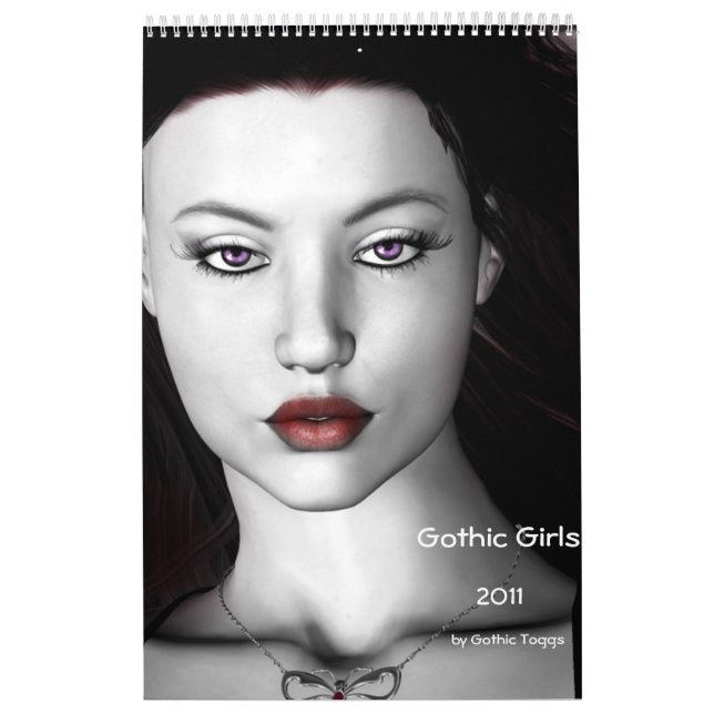Gothique Girls 2 2011 Calendrier (Protection)