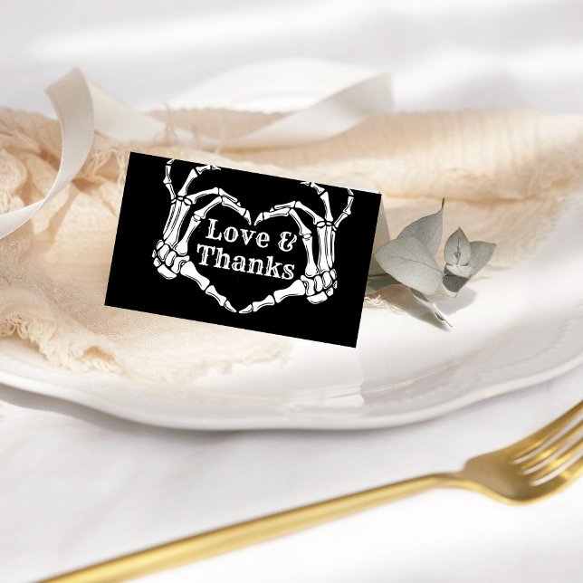 Gothique Halloween Amour & Merci Crâne Coeur Maria (Créateur téléchargé)