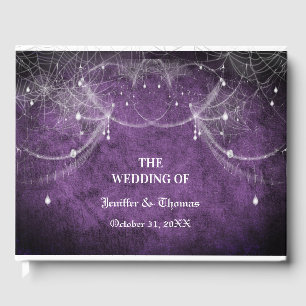 Gothique Halloween mariage livre d'invité