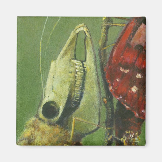 Gothique Moth Magnet surréaliste (Devant)