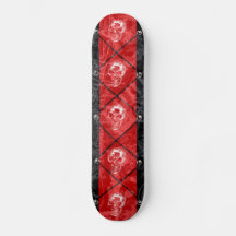 Gothique Punk Skulls Skateboard Deck