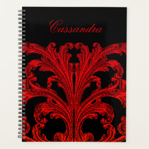 Gothique romantique vintage en rouge sang Personna