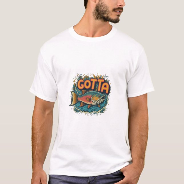 "Gotta Catch 'Em - Vibrant T-Shirt Rétro Adventure (Devant)