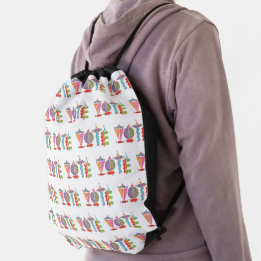 GOTV & Vote Drawstring sac à dos ck
