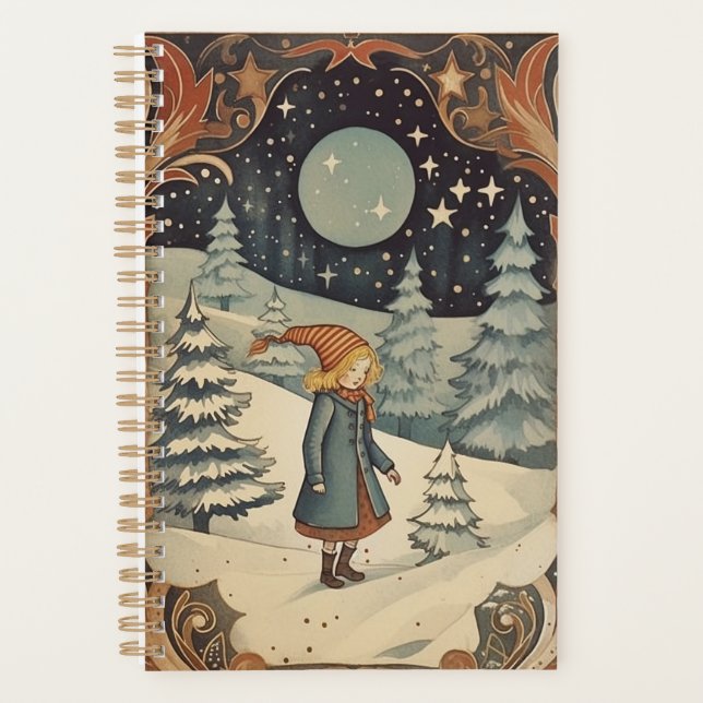 Gouache Vintage Noël Rétro (Devant)
