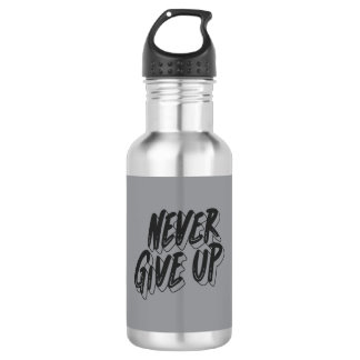 Gourde en acier inoxydable – Design motivationnel