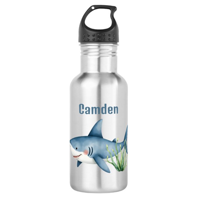 Gourde en acier inoxydable pour enfants Under the  (Devant)
