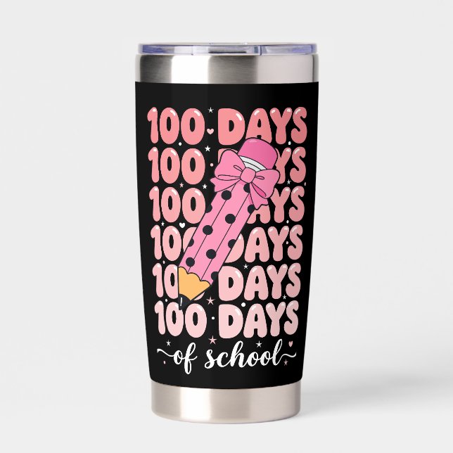 Gourde Isotherme 100 days of school celebration (Extérieur)