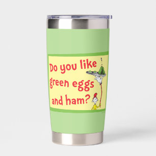 Gourde Isotherme Aimez-vous les œufs verts et le jambon ?