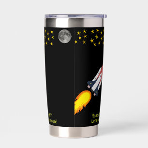 Gourde Isotherme Allons voir la lunette isolée tumbler